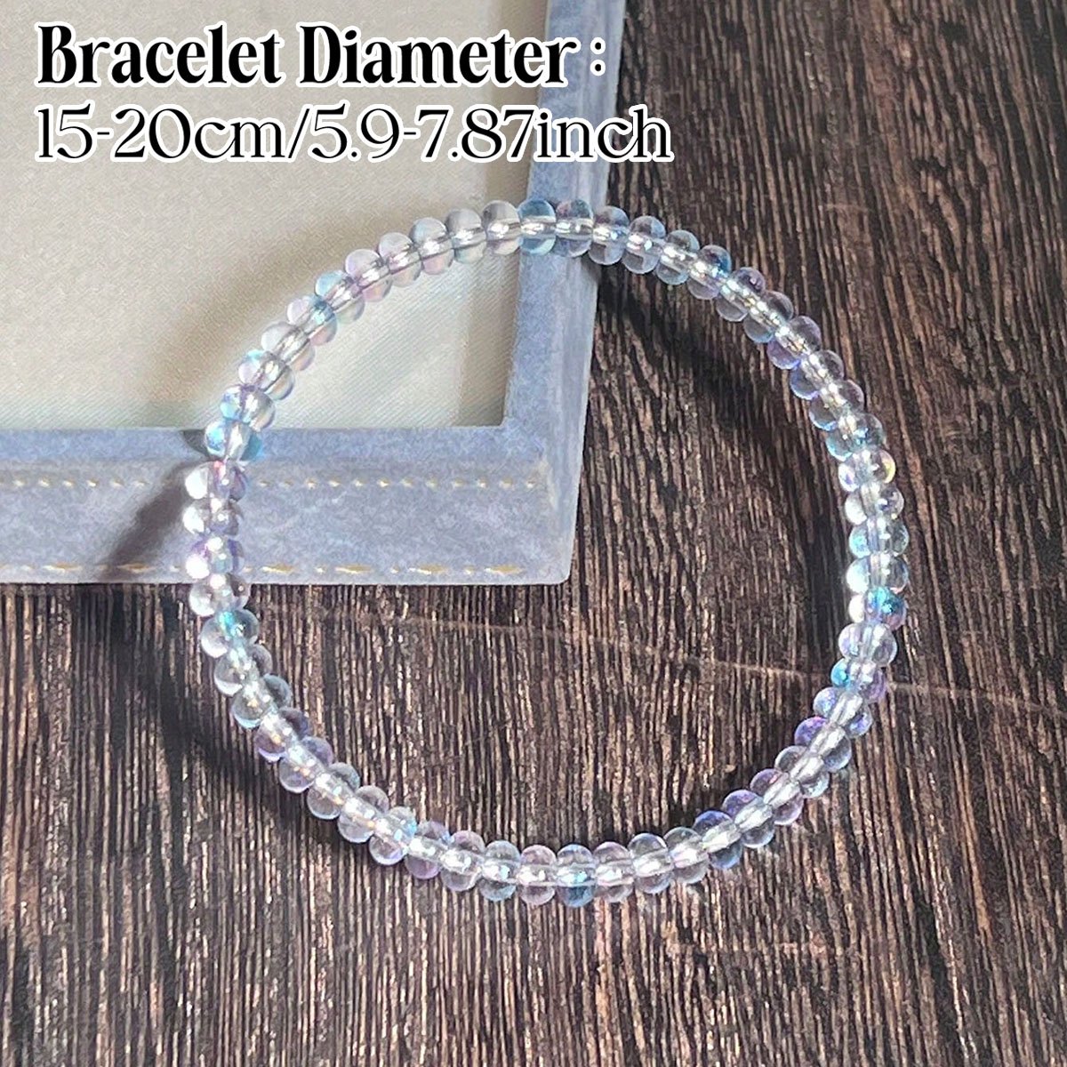 Casual Style Abacus Shaped Bead Bracelet, Symbolizing Hope